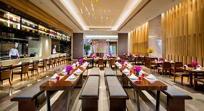 烏魯木齊希爾頓酒店設計項目餐廳2